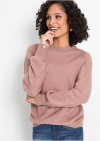 bonprix Sweter z rękawami balonowymi, różowy, 32/34