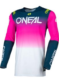 O Neal ONeal Prodigy Five Five, maillot , couleur: Fuchsia/Blanc/Bleu Foncé , taille: L