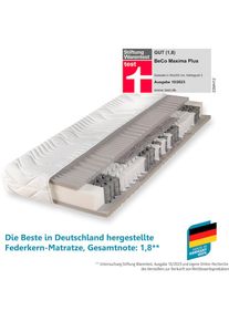 Beco , Taschenfederkernmatratze »Maxima Plus, Matratze in 90x200 und vielen weiteren Größen erhältlich!«, 22 cm hoch, (1 St.), Matratze, 7 Zonen,...