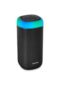 Hama , Bluetooth-Lautsprecher »Bluetooth Box LED 30 W Xtra Bass 360o Sound, wasserdicht nach IPX 4« , schwarz , Verbindung kabellos via Bluetooth 5...