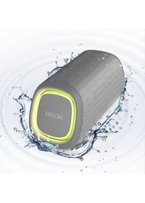 LG , Lautsprecher »XBOOM Go DXG7« , grau , Multicolor Party Beleuchtung, Multi-Pairing, Sprachsteuerung durch MobiLGerät via Google Assistant und...