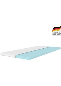 Älgdröm Älgdröm , Topper »Sangsjon, Topper 90x200 cm,180x200 cm«, (1 St.), Matratze, Boxspringbett, Allergiker geeignet (Hausstauballergiker) , weiss , 2 + 3