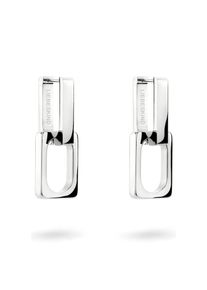 Liebeskind Berlin , Damen,Jugendliche , Paar Creolen »Schmuck Geschenk Edelstahl Ohrringe Big Link« Einhänger abnehmbar , silberfarben , 13 mm ,...