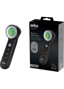 Braun , Fieberthermometer »SensianTM 7 BNT400B«, berührungsloses Stirnthermometer mit Age Precision Technology , schwarz , Oberflächenmodus: Misst...