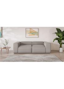 s.Oliver , Big-Sofa »EMMERIK Designersofa, 3-Sitzer mit Wellenfederung, B/T/H: 242/98/73 cm«, hoher Sitzkomfort, gemütlich und modern, auch in Cord...