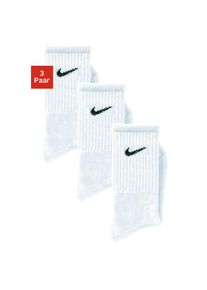 Nike , Sportsocken, (3 Paar), mit Frottee , weiß , L (42/45) , L (42/45) , Unisex Sportsocke