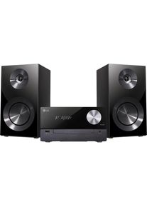 LG , Microanlage »CM2460DAB«, (Bluetooth Digitalradio (DAB+) 100 W) , schwarz , TV Sound Sync Wireless