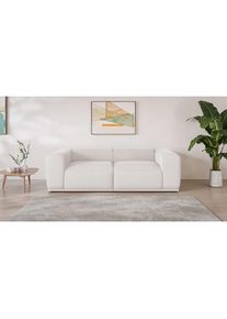 s.Oliver , Big-Sofa »EMMERIK Designersofa, 3-Sitzer mit Wellenfederung, B/T/H: 242/98/73 cm«, hoher Sitzkomfort, gemütlich und modern, auch in Cord...