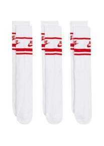 Nike Sportswear , Sportsocken »Everyday Essential Crew Socks (Pairs)«, (Packung, 3 Paar) , weiß-rot , XL (46/50) , XL (46/50) , Dri-FIT-Technologie...
