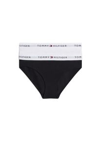 Tommy Hilfiger Underwear , Bikinislip »2 PK BIKINI«, (Packung, 2 St., 2er-Pack), mit Logoschriftzug , White/Black , 164/170 , 164/170 , 2er-Pack...