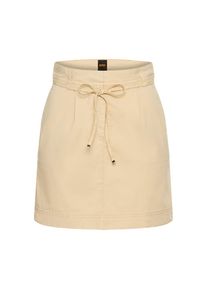 BOSS Orange, Damen, Webrock &raquo;Varachute Premium Damenmode&laquo; mit Bindeband, Open Beige 287, 42, Open Beige 287, Rock von BOSS Orange Womenswear