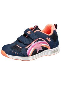 Lico , Klettschuh »Freizeitschuh Rainbow V Blinky« , blau , 33 , 33 , Sneaker mit Blinkies von Lico