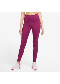 Nike , Trainingstights »ONE WOMEN'S HIGH-RISE LEGGINGS« , SANGRIA/WHITE , N-Gr , XL -N-Gr , XL , Ideal für Fitness-Training dank leichtem,...