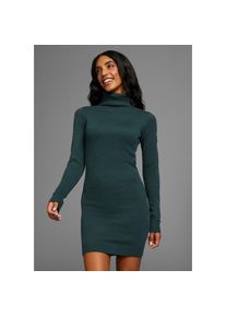 Kangaroos , Strickkleid, mit Rollkragen , petrol , N-Gr , 46 -N-Gr , 46 , Strickkleid von Kangaroos
