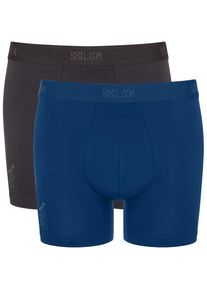 Sloggi , Slip »SLG Base Short C2P«, (2er Pack), weiches und edles Material , BLACK COMBINATION , S , S , Shorts im 2er-Pack