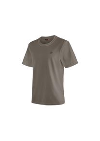 Maier Sports , Damen , Funktionsshirt »Walter«, Herren T-Shirt, rundhals pique Outdoorshirt, schnelltrocknend , schlamm , L , L , Funktionales...