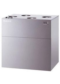 Maico WS 470 KRET Zentrales Lüftungsgerät, 85W, 80m³/h-470m³/h, Konstant-Volumenstromregelung, Vorheizregister und Enthalphie-Wärmetauscher, verkehrsw