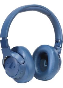 JBL Tune 760NC Over Ear Kopfhörer Bluetooth kabelgebunden Noise Cancelling faltbar blau