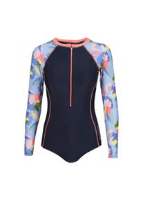 Regatta Dames willowfield abstract bloemen e&eacute;n stuk zwempak met lange mouwen