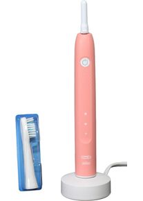 Braun Oral-B Pulsonic Slim Clean 2000 elektrische Zahnbürste Schallzahnbürste 2 Putzmodi Timer pink