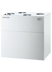 Maico WS 470 BR Zentrales Lüftungsgerät, 87W, 80m³/h-470m³/h, Konstant-Volumenstromregelung, Bypass und Kreuz-Gegenstrom-Wärmetauscher, Zu- und Abluft