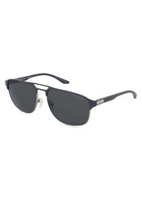 Emporio Armani EA2144 Mannen Zonnebril, Zilver mat