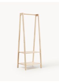 Kid's Concept Otwarta szafa dziecięca z drewna bukowego Saga Beżowy Drewno, Lite drewno &Oslash; 51 x W 125 cm
