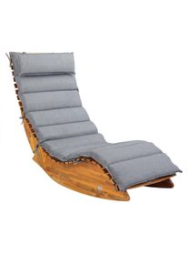 Detex Ligbedkussen Grijs Gemeleerd 177x58x7cm