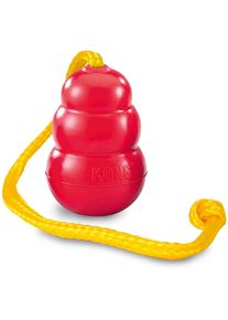 Kong Classic Hundespielzeug mit Tau, 8,5cm