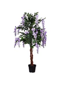 PLANTASIA Műnövény Wisteria 120 cm kék-lila