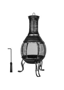stilista Terasz kandalló 89 cm ezüst/szürke