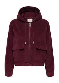 Only Átmeneti dzseki 'ONLKENZIE' Női piros , Méret 3XL