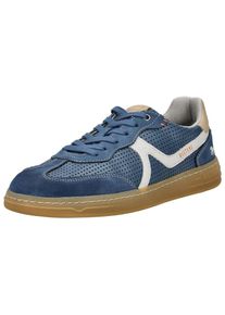 Mustang Heren Sneakers laag donkerblauw / cappuccino / oranje / wit 40