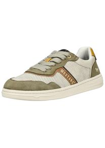 Mustang Heren Sneakers laag bruin / curry / olijfgroen / wit 40