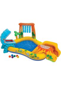 Intex Playcenter Dinosaur Planschbecken, 249x191x109cm