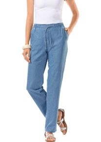 Dames Palazzo-broek blue-bleached Maat 19