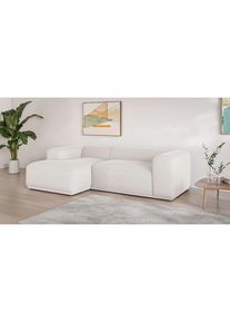 s.Oliver , Ecksofa »EMMERIK Designersofa, L-Form mit Wellenfederung, B/T/H: 260/155/73 cm«, hoher Sitzkomfort, gemütlich und modern, auch in Cord ,...