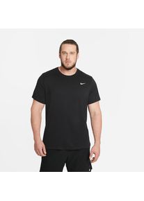 Nike , Trainingsshirt »DRI-FIT MEN'S FITNESS T-SHIRT« , schwarz , S , S , Die Dri-FIT-Technologie sorgt für trockenen Tragekomfort.
