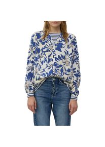 s.Oliver , Klassische Bluse, mit All-Over Print , OFFWHITE BLUE , 36 , 36 , Bluse von s.Oliver Red Label