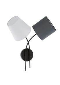 Applique murale Eglo ALMEIDA Noir, 2 lumières