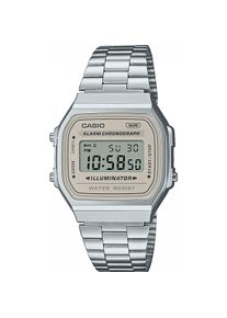 Casio, Armbanduhr, Vintage Iconic - A168WA-8AYES, Silber, (Digitaluhr, 36 mm)