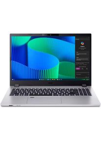 Acer TMP215-55-TCO-52YT (15.59", Intel Core i5-1334U, 16 GB, 512 GB, Nummernblock), Notebook, Silber