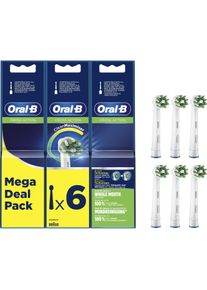 Oral-B, Zahnbürstenkopf, Cross Action CleanMaximiser (6 x)