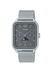 Casio, Armbanduhr, MTP-M305M-8AV, Silber, (Analoguhr, 34 mm)