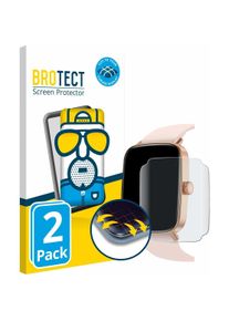 BROTECT Fullscreen Schutzfolie Displayschutz Folie Matt Entspiegelungsfolie, Smartwatch Schutzfolie, Grau