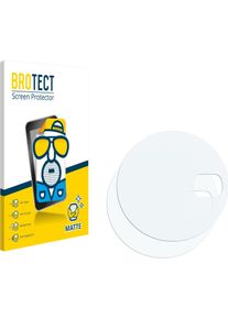 BROTECT Entspiegelungsfolie Displayschutz Displayschutzfolie Folie Matt, Smartwatch Schutzfolie, Schwarz