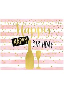 Depesche, Geschenkverpackung, Geschenkboxen mit Deckel Happy Birthday (Geschenkbox, 1 x)