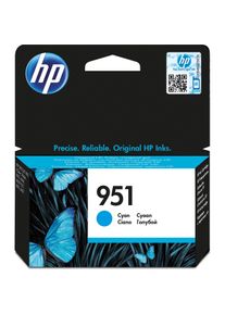 HP, Druckerpatrone, CN050AE 951 Tintenpatrone cyan 700 Seiten 7ml Cyan OfficeJet Pro 8100 8610 8620