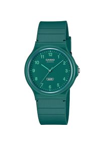 Casio, Armbanduhr, Uhr Unisex Kollektion Grünes Gehäuse und, Grün, (Analoguhr)