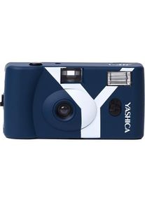 Yashica MF-1 Snapshot Art Camera Y Edition Dark Blue with 1 Film 400/24, Analogkamera, Blau